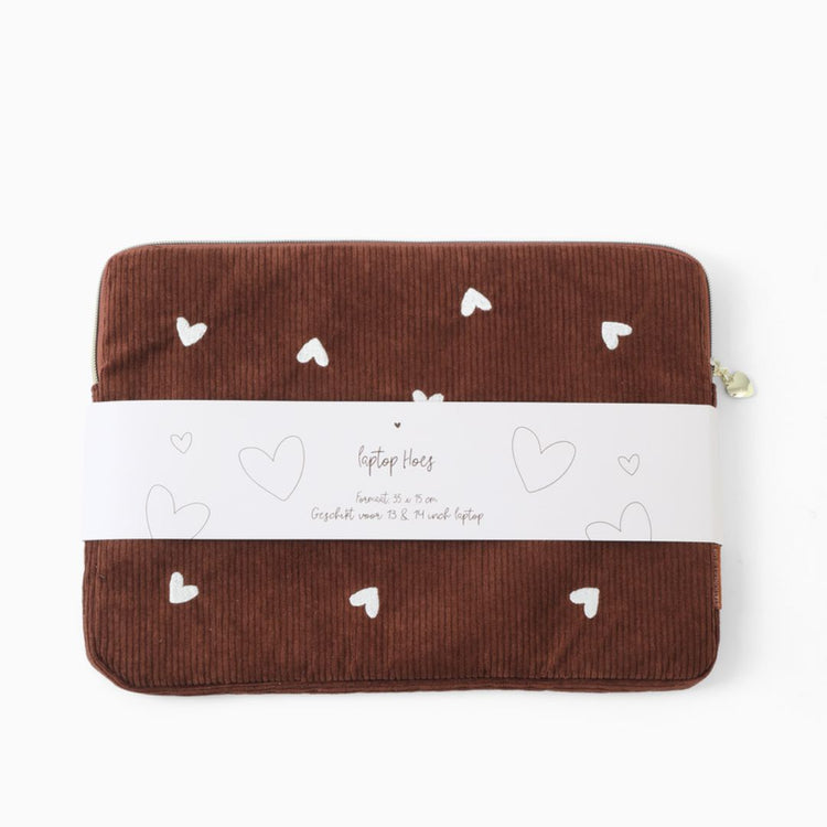 laptophoes hartjes - conceptstore Liefs uit Zierikzee