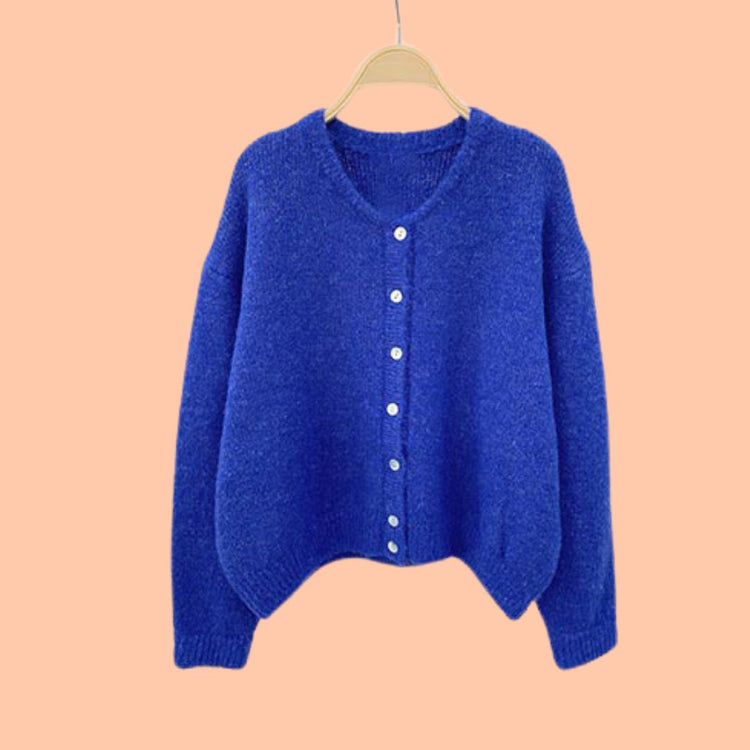 vest kobalt blauw - Liefs uit Zierikzee 