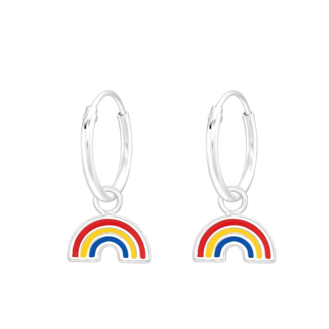zilveren oorbellen regenboog  - Liefs uit Zierikzee 