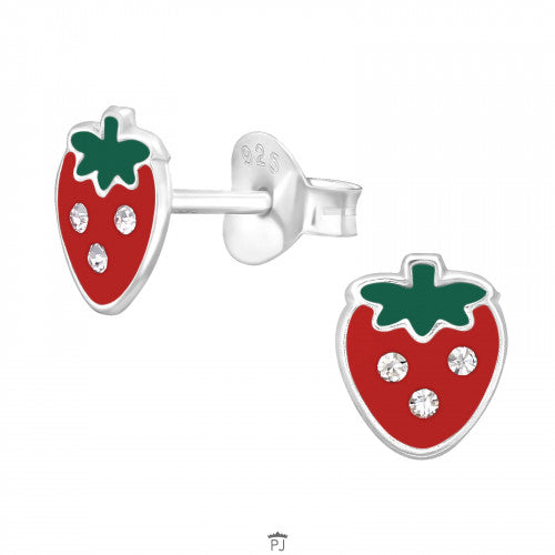 Ohrringe Erdbeere