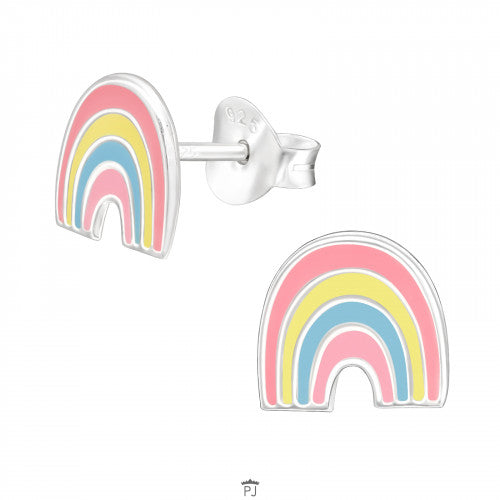 Ohrringe Regenbogen Pastell