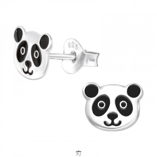 Ohrringe Panda Silber